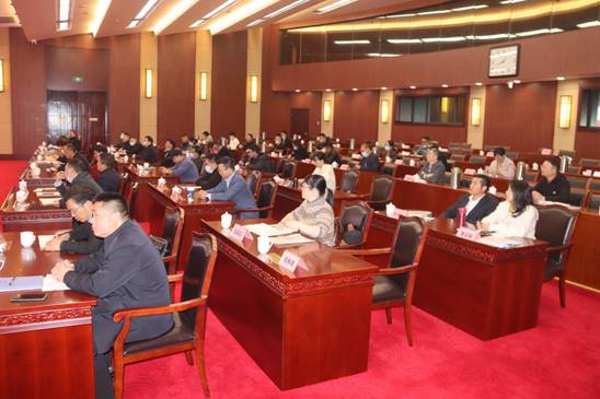 说明:十九届六中全会精神学习会照片2